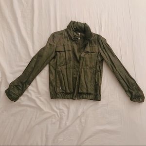 Joie Weatherproof Zip Bomber - Army Green